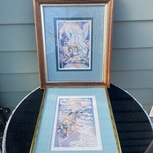Jody Bergsma Dream Keepers Angel Child Art Signed Limited Edition Print Lot 2.